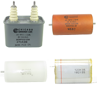 High Voltage DC Capacitors